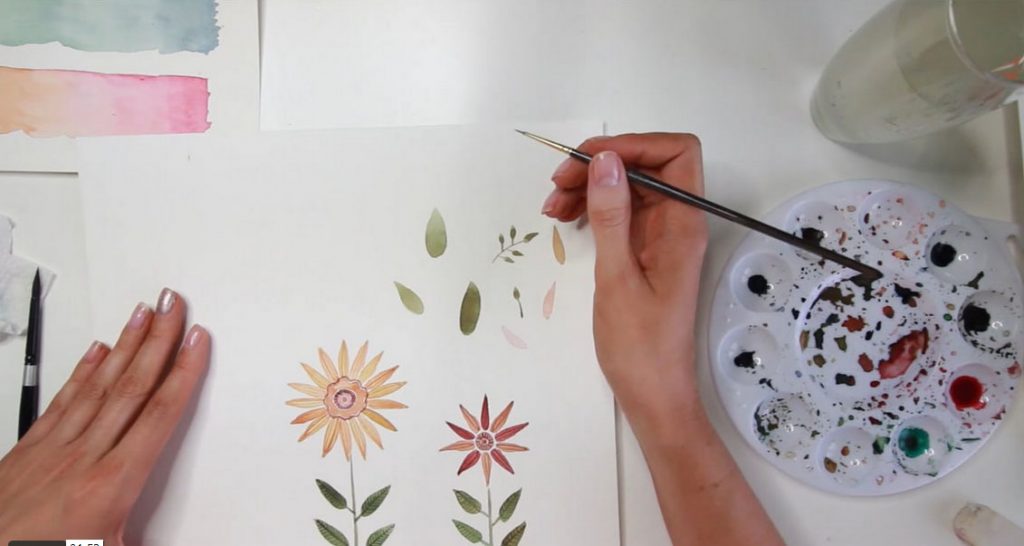 Learn How To Paint with Watercolours Watercolour Workshop