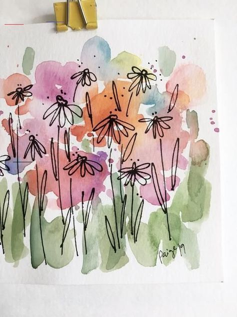 Simple Beginner's Guide to Pen, Ink and Watercolor Painting