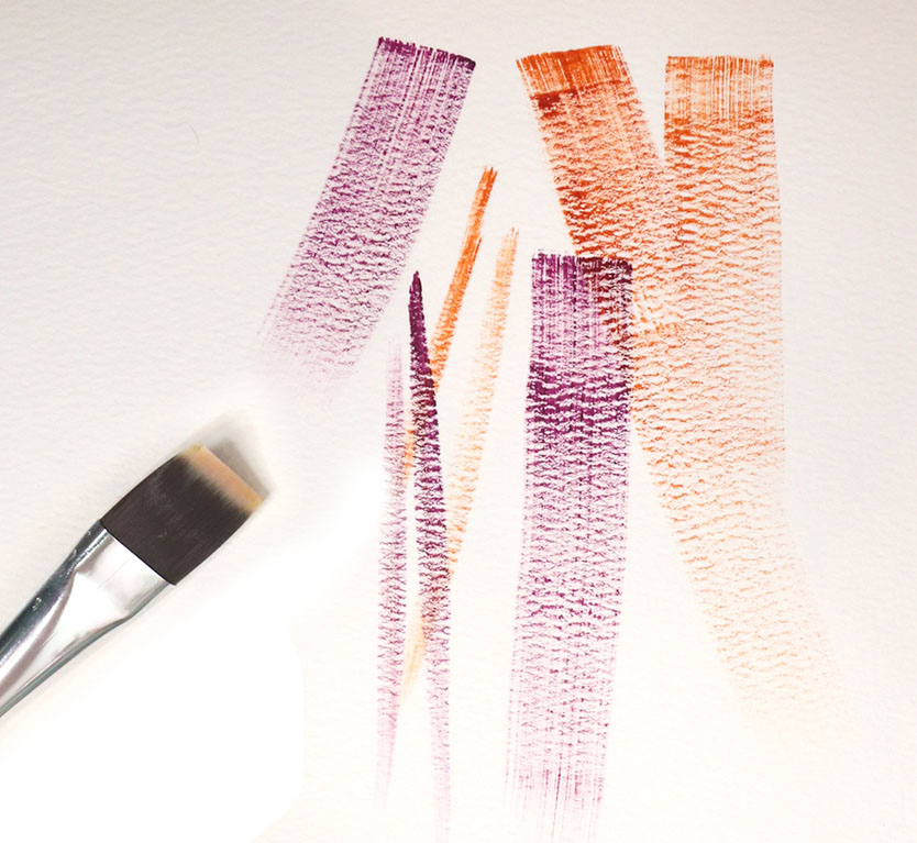 Watercolour Brush Strokes - Let your Brush do the Work! — Kerrie