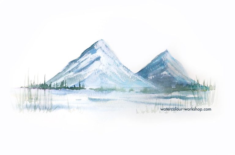 What is the Dry Brush Technique in Watercolour? Watercolour