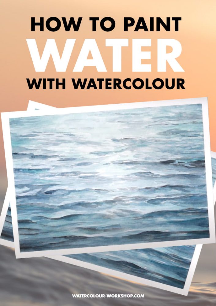 How to paint water with watercolour
