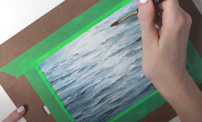 How To Paint Water With Watercolour - Watercolour Workshop