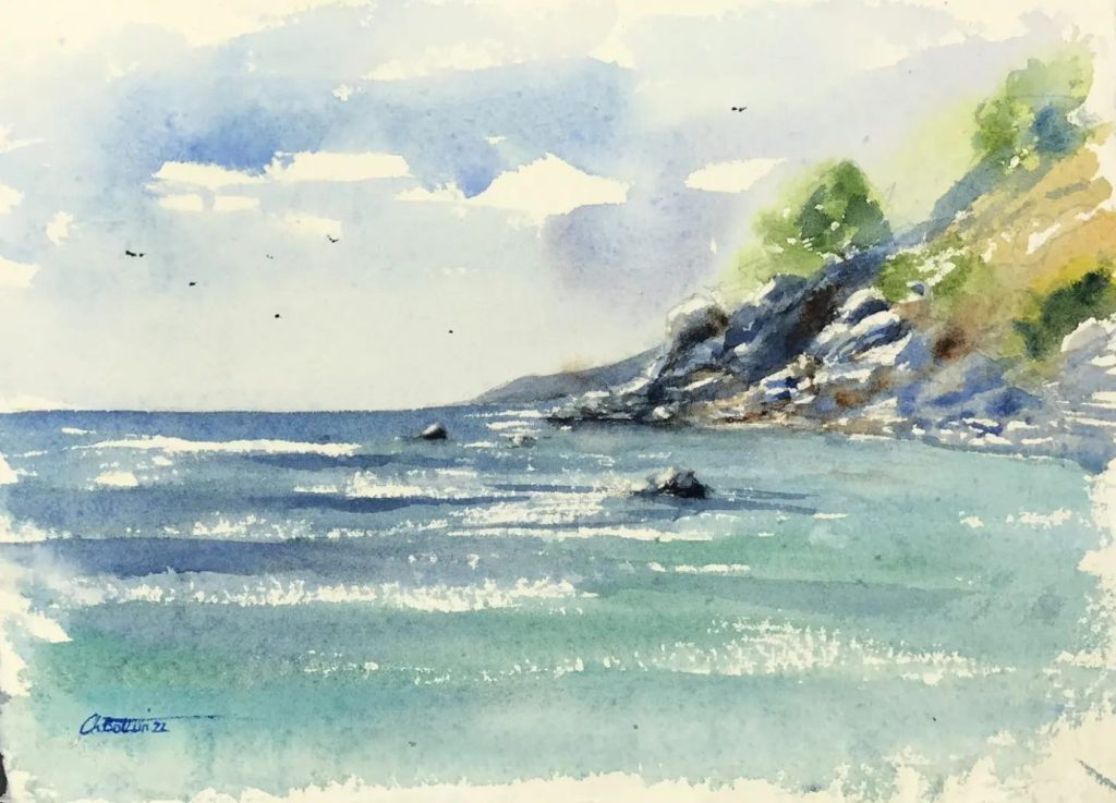 watercolor landscape painting techniques